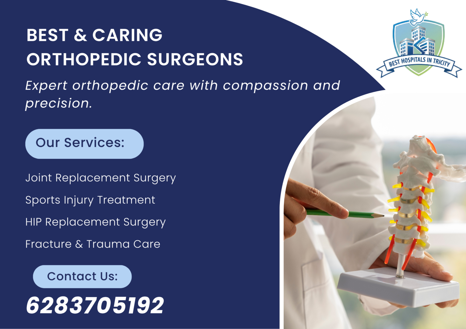 Best Orthopedic Surgeons in Hospital | Expert Bone & Joint Care