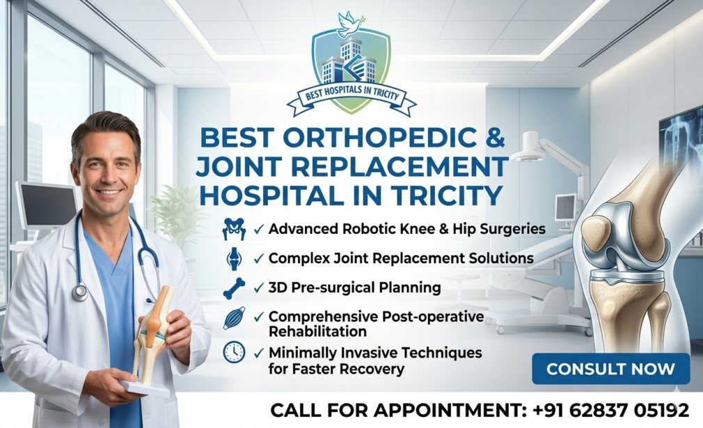 Best Orthopedic & Joint Replacement Hospital in Tricity