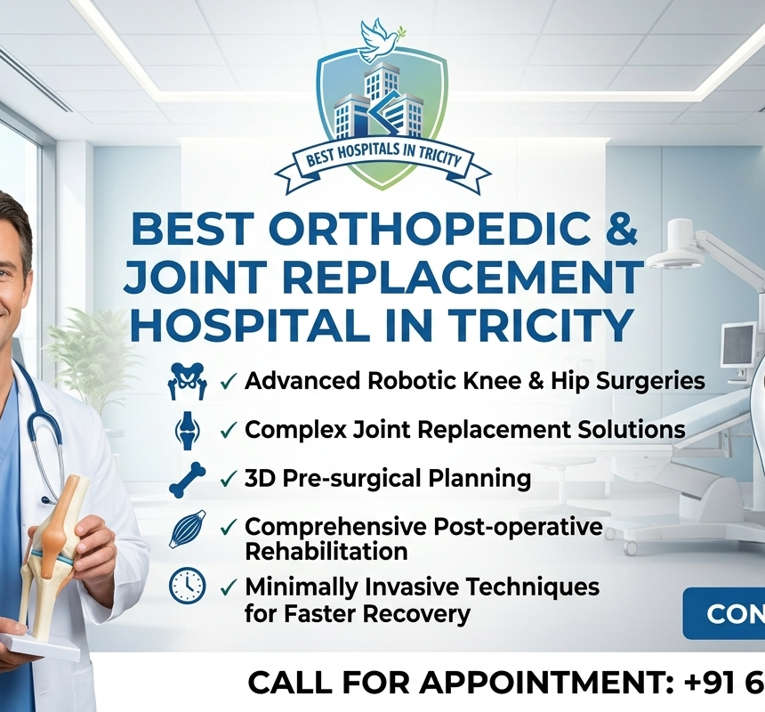 Best Orthopedic & Joint Replacement Hospital in Tricity