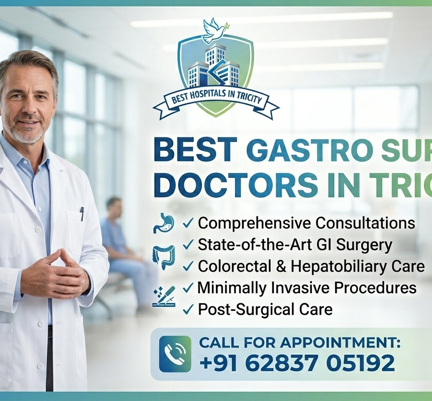 Best Gastro Surgeon Doctors in Tricity